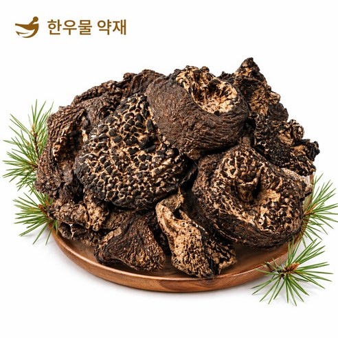 한우물 약재 자연산 건조 능이버섯 고급 식재료