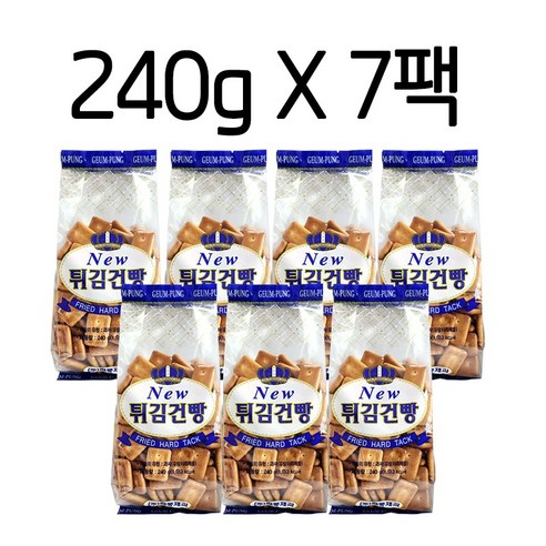 금풍제과 튀김건빵 250g x 12봉 (1박스)