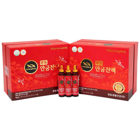 광동 안궁진액, 3박스, 30회분