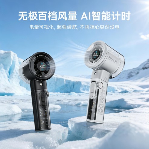 Omnexia 각도 조절 가능한 스탠드형 선풍기 휴대용 미스트 선풍기 조명 기능 가습기 기능