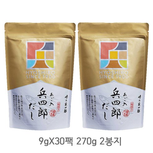 후쿠오카 아지노 효시로 다시 육수 다시팩 30봉 HYOSHIRO