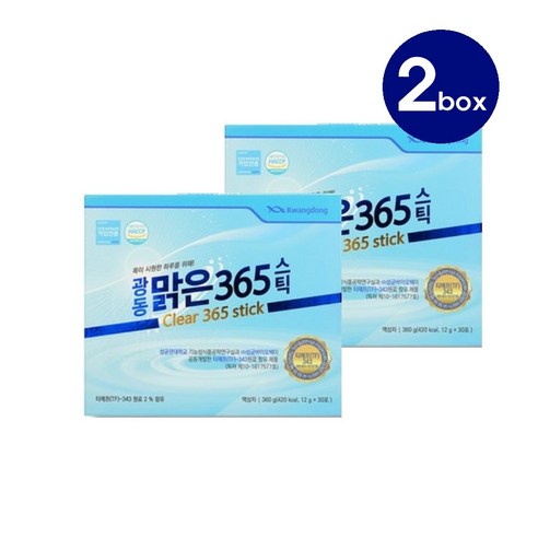 광동 맑은365 스틱 30p