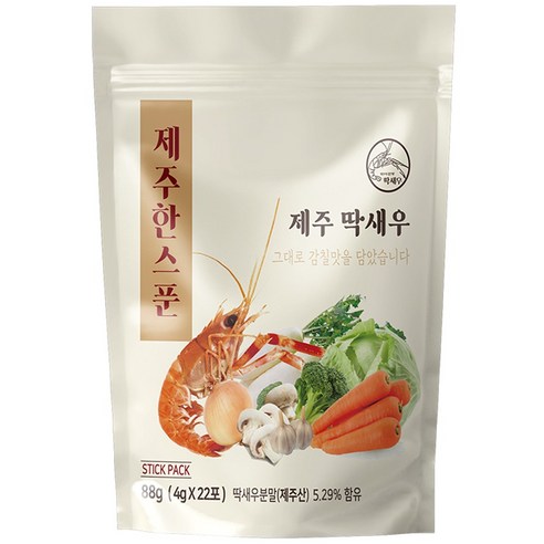 해즈네이처 제주 딱새우 분말 육수 스틱