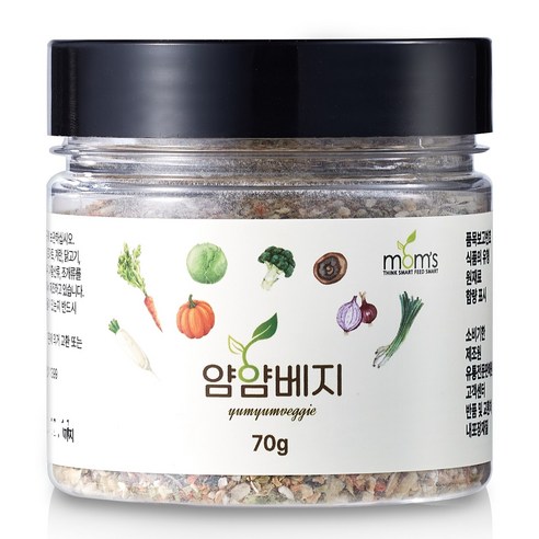 얌얌베지 8가지 건조 야채믹스 온가족 국,반찬,찌개,볶음밥, 유아식용, 1개, 70g