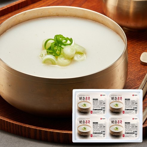 [국제식품] 16시간 진한육수 보양식품 한우곰국 1kg