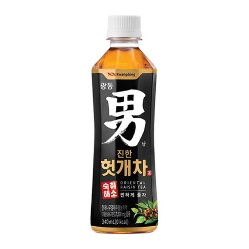 광동 진한 헛개차 340ml x 10개입 페트 헛개음료