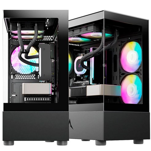왕가PC 게이밍 데스크탑 게임용 고사양 조립컴퓨터 하이엔드PC 컴퓨터본체, a.게이밍PC WX14, 블랙