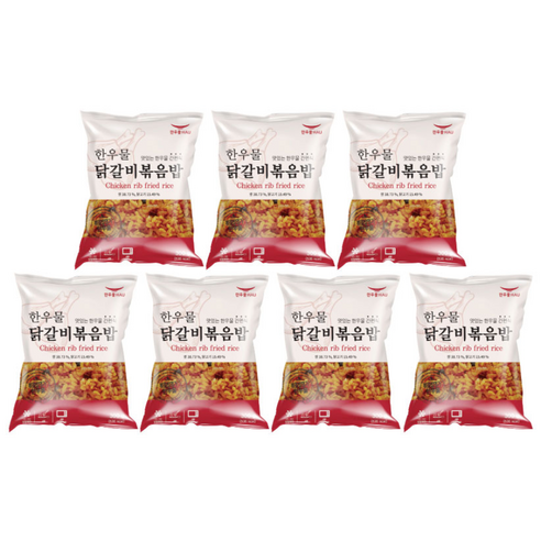 [치타마켓] 한우물 닭갈비볶음밥 300g, 300g, 7개