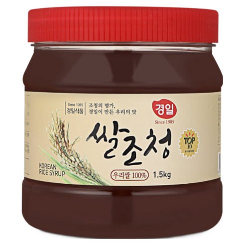 경일식품 쌀조청 1.5kg 우리쌀 100% 국내산쌀