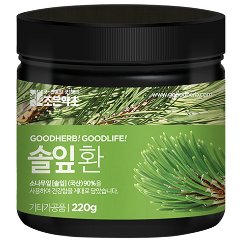 조은약초 프리미엄 솔잎환