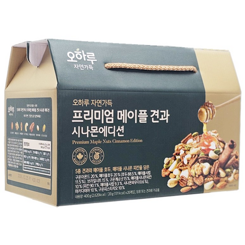 오하루 메이플 견과 시나몬 에디션 20개 1박스