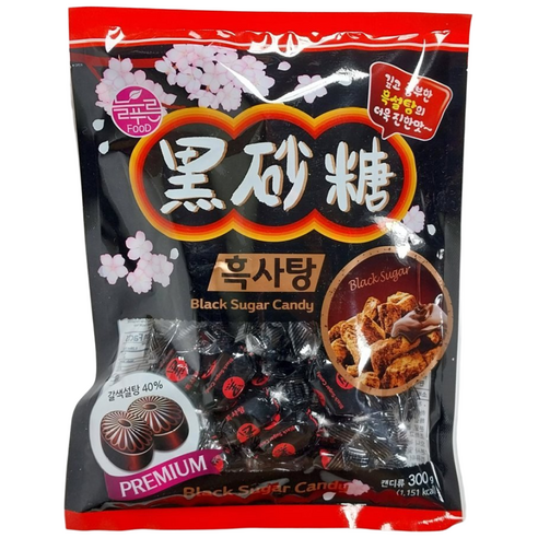 늘푸른식품 흑사탕 300g [무료배송]