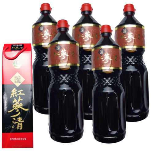고려홍삼정 골드 2.4kg (홍삼청) *  5병 (총 5병) 홍삼꿀청 벌꿀함유