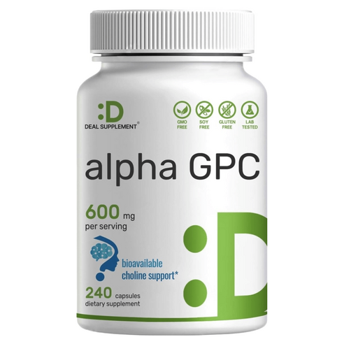 딜 서플리먼트 알파 GPC 300mg 캡슐 240개