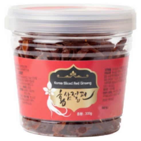 고려 홍삼절편 홍삼정과 고려홍삼 200g korea red ginseng
