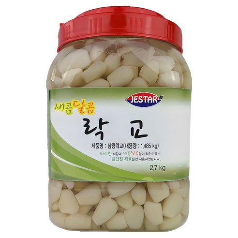 제스타 락교 2.7kg X 6개 3S (BOX), 2.7kg, 6개