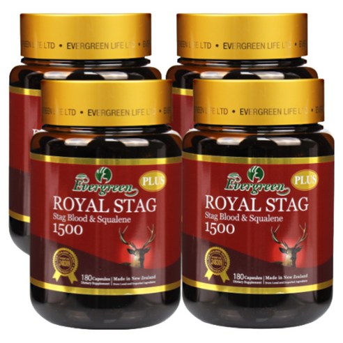 뉴질랜드 로얄 스태그 플러스 1500mg 에버그린