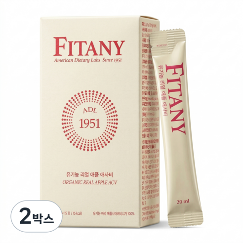 [FITANY] 피타니 유기농 리얼 애플 애사비 자연발효 애플사이다비니거 100%