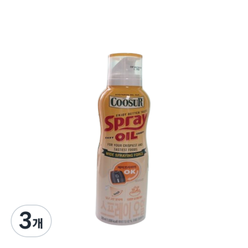 몽글몽글마켓 스프레이 오일, 3개, 200ml