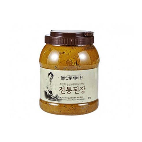 안동제비원 전통된장, 3kg, 1개