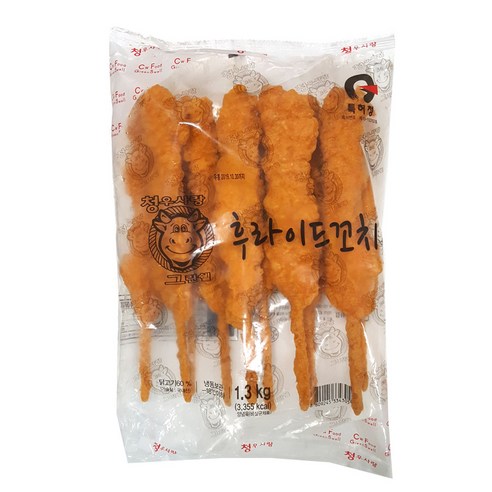 푸드드림 청우 후라이드 꼬치 130gx10개입 1.3kg