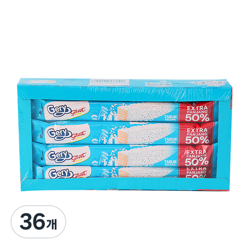 게리 코코넛 웨하스 과자 240g (20g), 36개, 20g