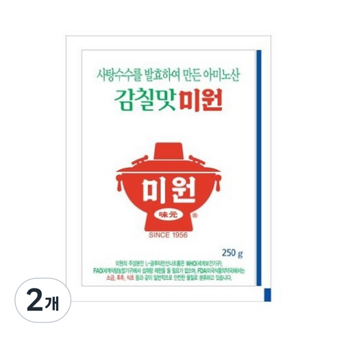 청정원 감칠맛나는미원, 250g, 2개
