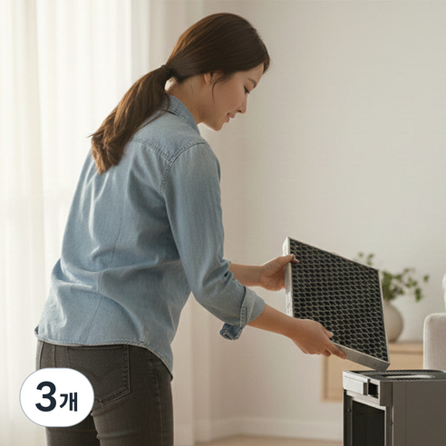 [호환] 국산 삼성 공기청정기 필터 CFX-G100D, 3개, CFX-G100D 헤파형