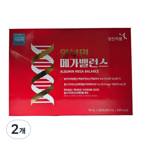 영진약품 알부민 메가밸런스 15ml 30포