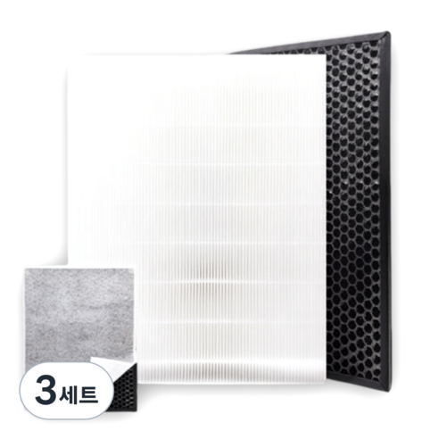 위닉스 공기청정기 필터 호환 제로S 제로2.0 CAF-I0S3 AZBE380-HWK, 4.프리미엄형, 3세트