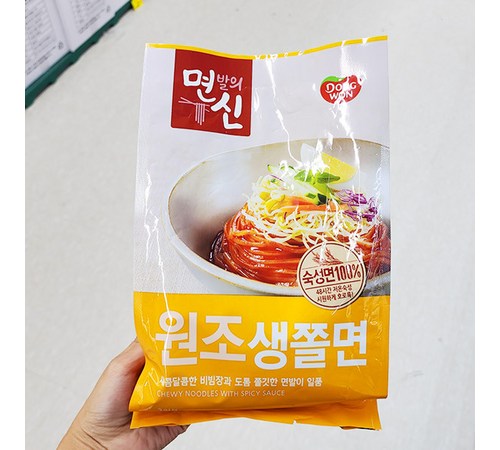 동원 원조 생쫄면 맛있게 즐기기