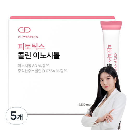 피토틱스 콜린 이노시톨 여성영양제, 150g, 5개