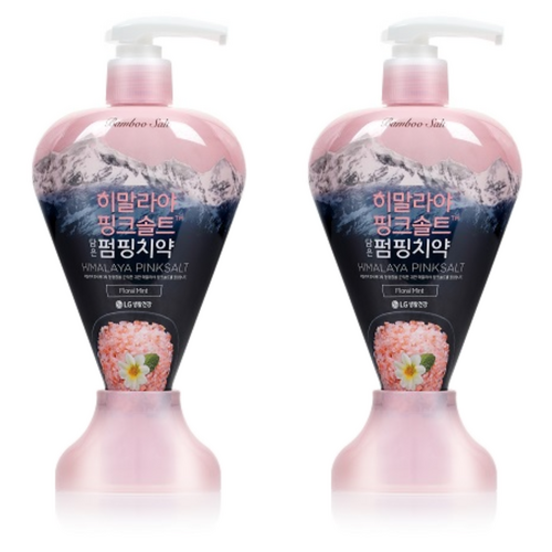 히말라야핑크솔트 담은 펌핑치약 플로럴