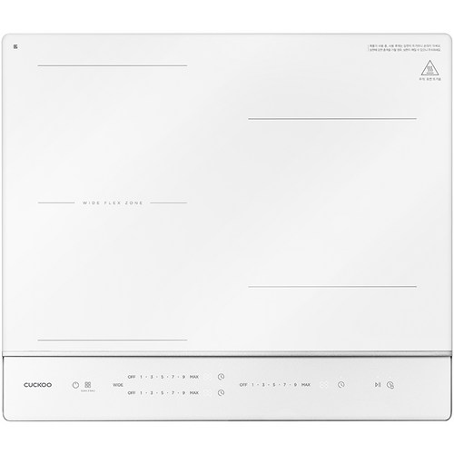 쿠쿠 인덕션 레인지 3구 화이트, CIR-E301FAW, 빌트인