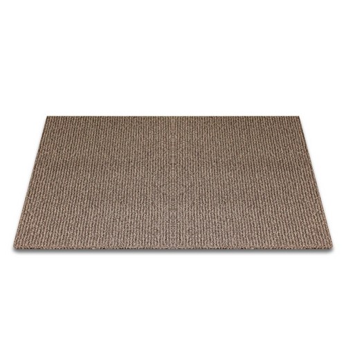 순수 코일 현관매트, 베이지 + 브라운, 1개