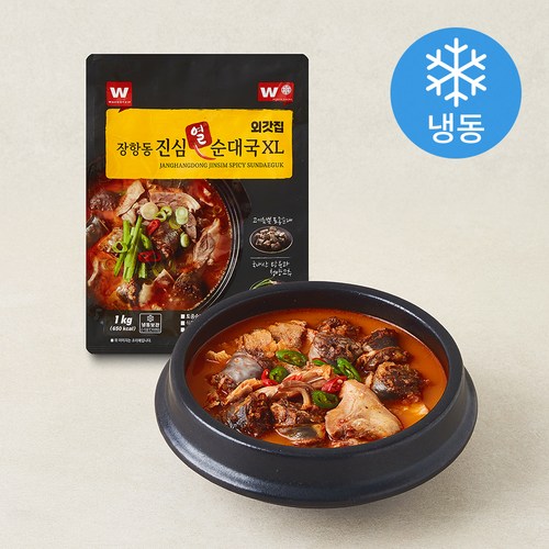 [로켓프레시] 외갓집 장항동 진심 열 순대국 XL (냉동), 1kg, 1개