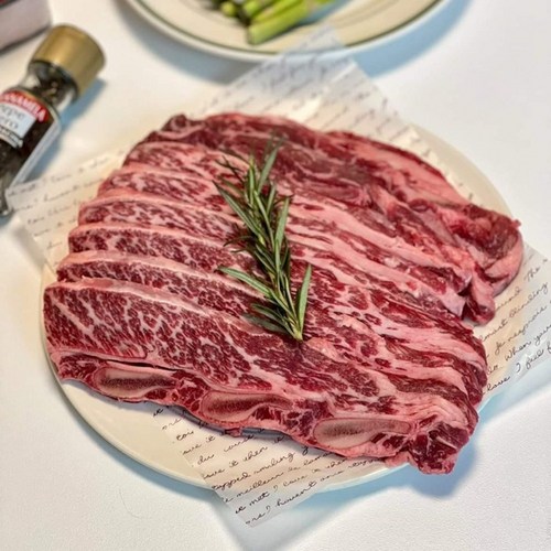 60개월미만 부드러운 어린소 호주산 la갈비 678번 꽃갈비, 1개, 1kg