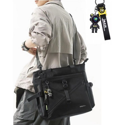 남성 대용량 크로스백 노트북 수납 방수 숄더백 직장인 대학생 여행용 데일리 가방