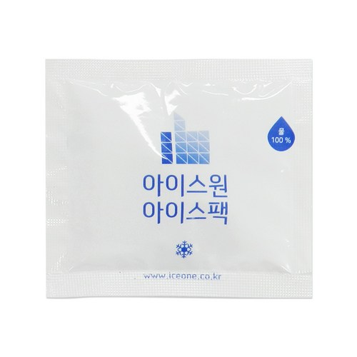 아이스원 엄지 미니 9x10 300개 아이스팩 완제품 얼음팩 쿨팩 휴대용 미니 쿨아이스팩 냉찜질 택배용 보냉 테이크아웃