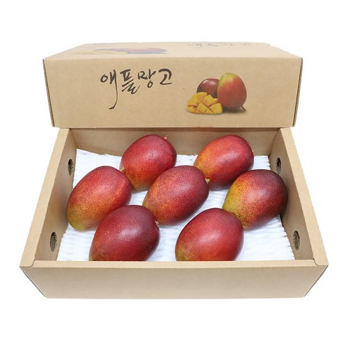 삼다몰 제주 애플망고 3kg, 애플망고(특대) 3kg(7~8과), 1박스