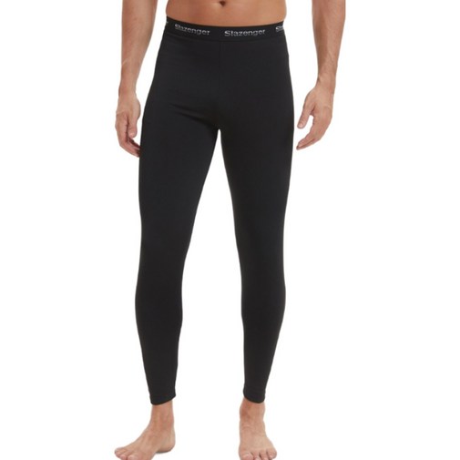 11 슬레진저 남성 기모 내복 바지 초극세사 기모 발열 타이즈 초경량 빅사이즈 2매입