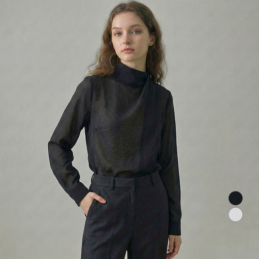 에이비에프지 여성용 타이 블라우스 AFY1QB41