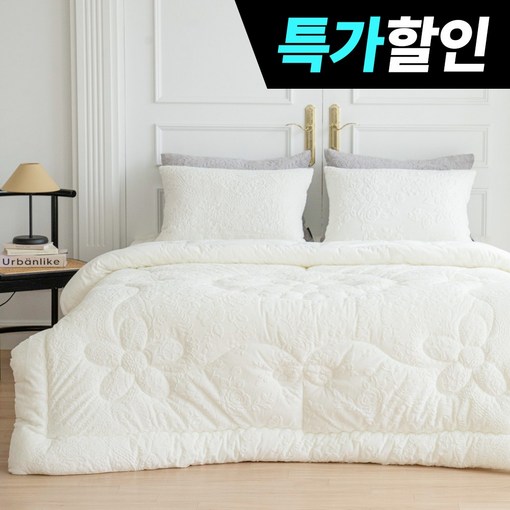 국내제조 띵스룸 포근 극세사 옥수수솜 겨울이불