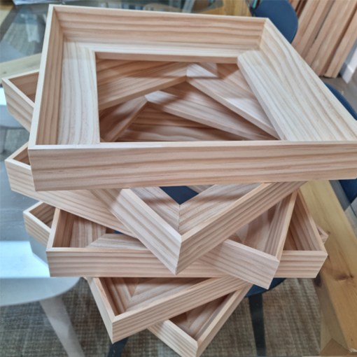 이안아트 060호 원목관액자 올림액자 우드프레임  20호