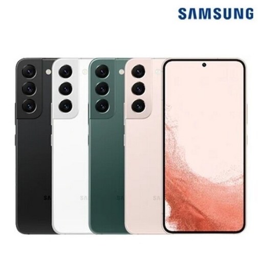 삼성전자 Ai 갤럭시 S22 256GB 공기계 S급 구성품 단말기  유심핀  보호케이스  보호필름  12개월 무상보증 Rethink, 256GB, 그린