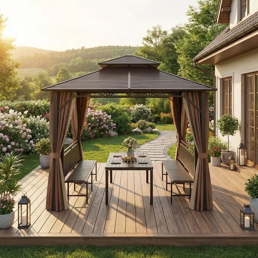 코리아모터텍 루프탑천막 야외 포차 옥탑 테라스 가제보 캐노피 천막