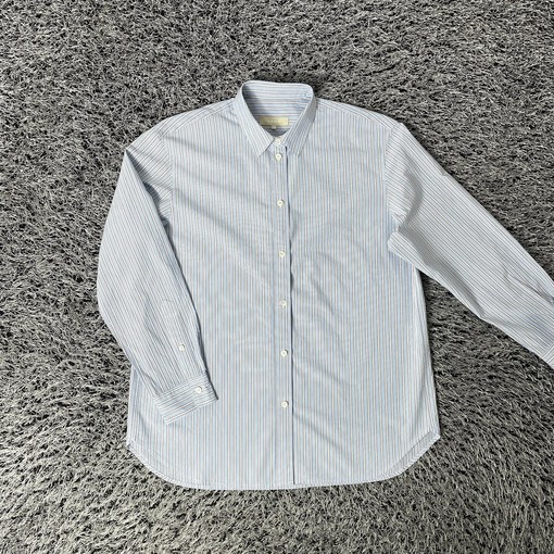 BEAN POLE 빈폴 여성 스트라이프 셔츠 남방 오버핏