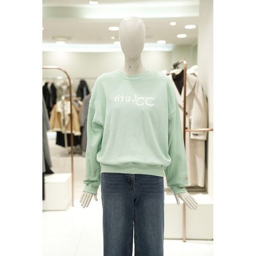 씨씨콜렉트 엠브로이더리 스웨트 티셔츠 (C244PSM205) 2999251