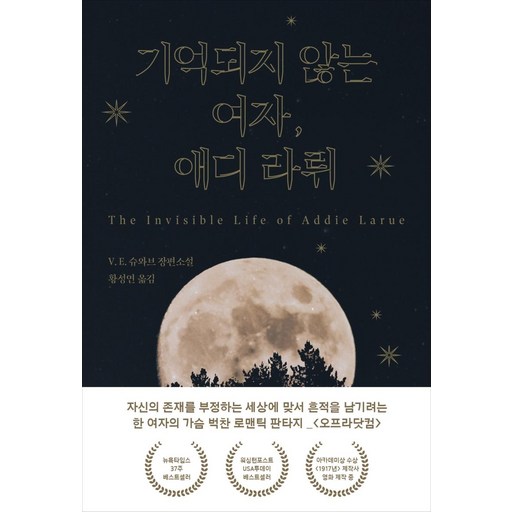 기억되지 않는 여자, 애디 라뤼:V. E. 슈와브 장편소설