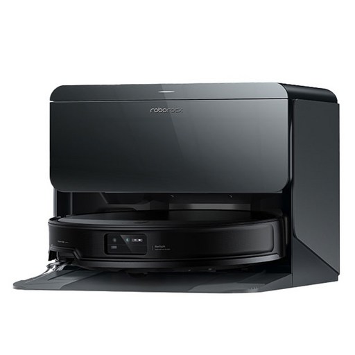 로보락 로봇청소기 S9 MaxV Slim 직배수 스테이션S91COPEWFD29HRR, S9 MaxV Slim 직배수 스테이션S91COPEWFD29HRR, 블랙